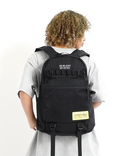 Manhattan Portage(マンハッタンポーテージ)の「NEWBURGH BACKPACK CORDURA GRINZA IRONWOOD(バックパック/リュック・メンズ・ブラック・MEDIUM)」の1枚目の写真