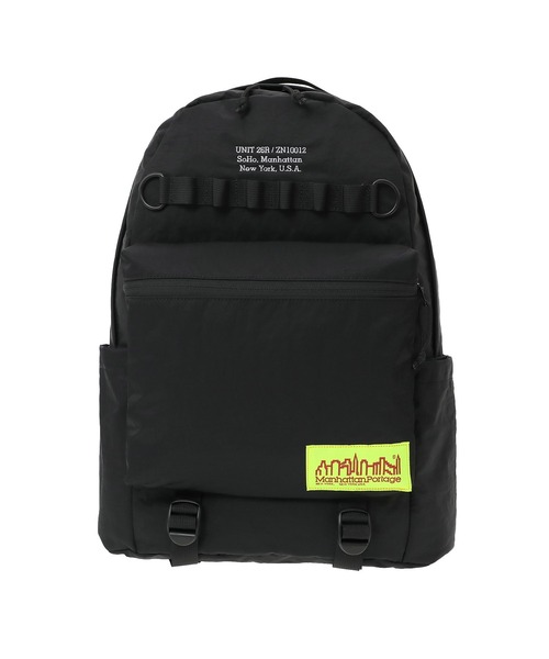 Manhattan Portage(マンハッタンポーテージ)の「NEWBURGH BACKPACK CORDURA GRINZA IRONWOOD(バックパック/リュック・メンズ・ブラック・MEDIUM)」の6枚目の写真