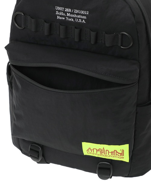 Manhattan Portage(マンハッタンポーテージ)の「NEWBURGH BACKPACK CORDURA GRINZA IRONWOOD(バックパック/リュック・メンズ・ブラック・MEDIUM)」の11枚目の写真