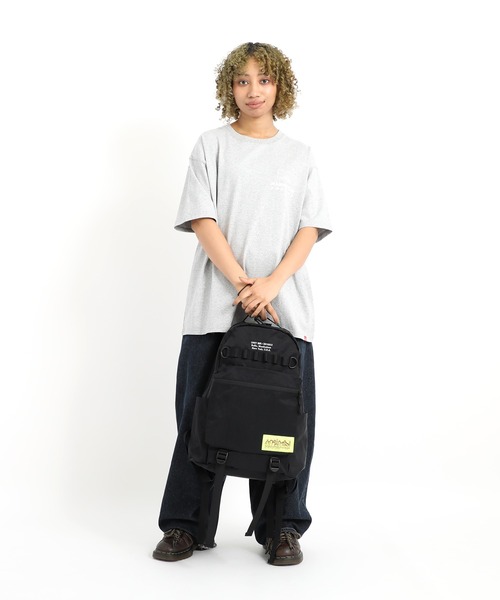 Manhattan Portage(マンハッタンポーテージ)の「NEWBURGH BACKPACK CORDURA GRINZA IRONWOOD(バックパック/リュック・メンズ・ブラック・MEDIUM)」の2枚目の写真