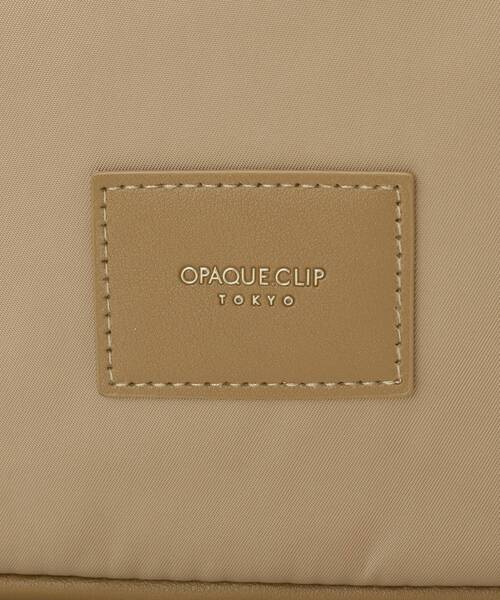 OPAQUE.CLIP(オペークドットクリップ)の「【軽量/A4対応/2WAY】リュックショルダーバッグ(ショルダーバッグ・レディース・ベージュ/ブラック・00)」の20枚目の写真