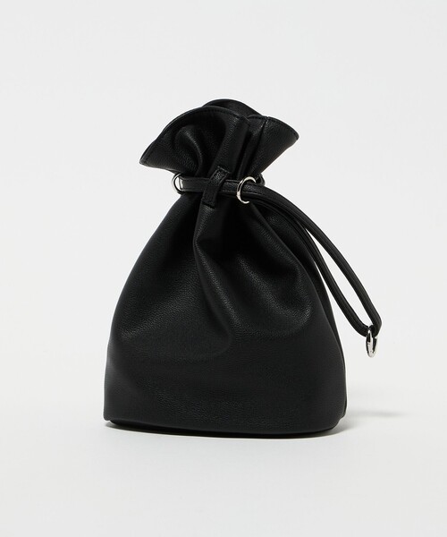 BEAUTY&YOUTH UNITED ARROWS(ビューティーアンドユースユナイテッドアローズ)の「【WEB限定】ワン ハンドル パース(ハンドバッグ・メンズ・ブラック/ダークブラウン・FREE)」の3枚目の写真
