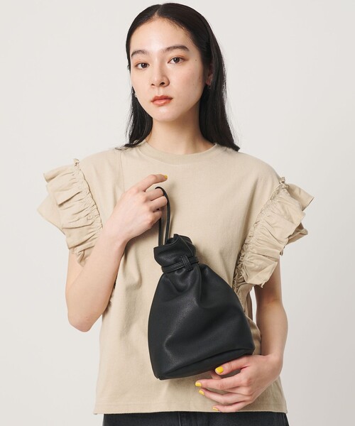 BEAUTY&YOUTH UNITED ARROWS(ビューティーアンドユースユナイテッドアローズ)の「【WEB限定】ワン ハンドル パース(ハンドバッグ・メンズ・ブラック/ダークブラウン・FREE)」の17枚目の写真