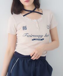 スポーティーレイヤードカットソー