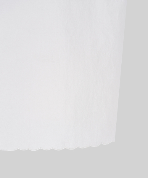 THE LILLE(ザ リル)の「White Embroidery Sleeveless(Tシャツ/カットソー・レディース・その他・FREE)」の4枚目の写真