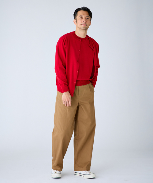 EDIFICE（エディフィス）の「HIGH DENSITY ツイル パンツ（チノパンツ・メンズ・キャメル・MEDIUM/LARGE）」の2枚目の写真