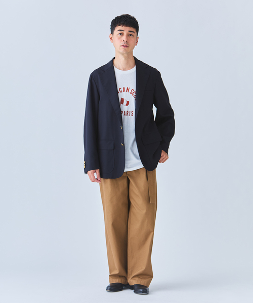 EDIFICE（エディフィス）の「HIGH DENSITY ツイル パンツ（チノパンツ・メンズ・キャメル/アイボリー・MEDIUM/LARGE）」の21枚目の写真