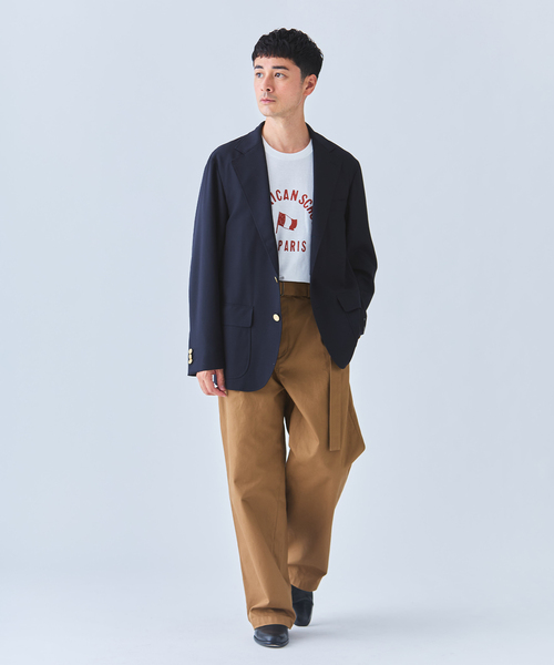 EDIFICE（エディフィス）の「HIGH DENSITY ツイル パンツ（チノパンツ・メンズ・キャメル/アイボリー・MEDIUM/LARGE）」の20枚目の写真
