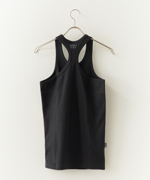 AVIREX(アヴィレックス)の「AVIREX/アビレックス DAILY RIB TANK TOP デイリー リブ タンクトップ ラウンドネック 丸首 レーサーバック 抗菌防臭 メンズ レディース 2026年 夏 夏服(タンクトップ・メンズ・ホワイト/ブラック/グレー/チャコール/オリーブ/ロイヤルブルー・S/M/L)」の20枚目の写真