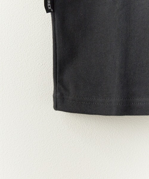AVIREX(アヴィレックス)の「AVIREX/アビレックス DAILY RIB TANK TOP デイリー リブ タンクトップ ラウンドネック 丸首 レーサーバック 抗菌防臭 メンズ レディース 2026年 夏 夏服(タンクトップ・メンズ・ホワイト/ブラック/グレー/チャコール/オリーブ/ロイヤルブルー・S/M/L)」の13枚目の写真