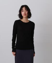 YLEVE / COTTON SUPER HIGH-TWISTED BIO PULL OVER