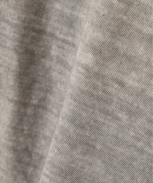 MHL.(エムエイチエル)の「CARBON DYED COTTON LINEN(Tシャツ/カットソー・レディース・グレー・2)」の2枚目の写真
