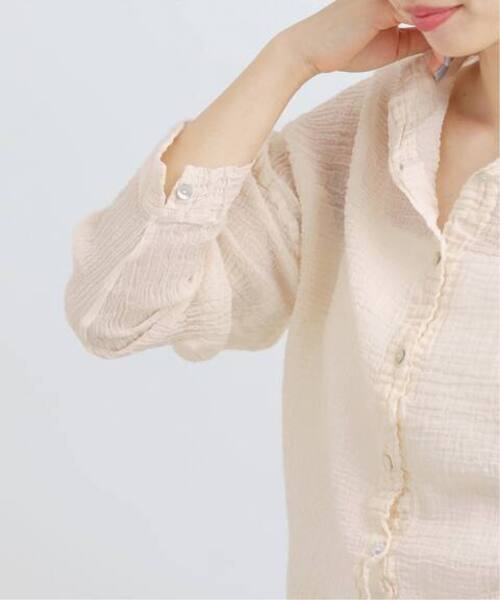 IENA(イエナ)の「《追加》LES ATELIERS FRANCAIS DE CONFECTION Blouse Desert PE26BLDESERTGDC(シャツ/ブラウス・レディース・アイボリー・FREE)」の17枚目の写真