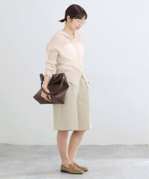IENA(イエナ)の「《追加》LES ATELIERS FRANCAIS DE CONFECTION Blouse Desert PE26BLDESERTGDC(シャツ/ブラウス・レディース・アイボリー・FREE)」の19枚目の写真