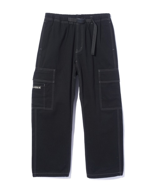 XLARGE（エクストララージ）の「STITCHED RESORT CARGO PANTS（カーゴパンツ・メンズ・ブラック/グレー/グリーン・XL/L/M/S）」の2枚目の写真