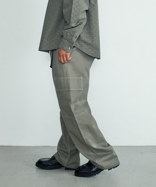 XLARGE（エクストララージ）の「STITCHED RESORT CARGO PANTS（カーゴパンツ・メンズ・ブラック/グレー/グリーン・XL/L/M/S）」の14枚目の写真