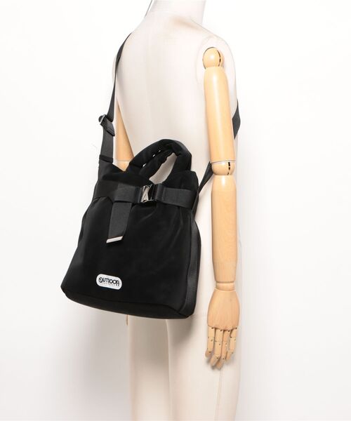 OUTDOOR PRODUCTS(アウトドアプロダクツ)の「【OUTDOOR PRODUCTS / アウトドアプロダクツ】2way Belt Tote Bag / ヌバック ベルトトートバッグ(トートバッグ・メンズ・ベージュ/グレー/ブラック・FREE)」の7枚目の写真