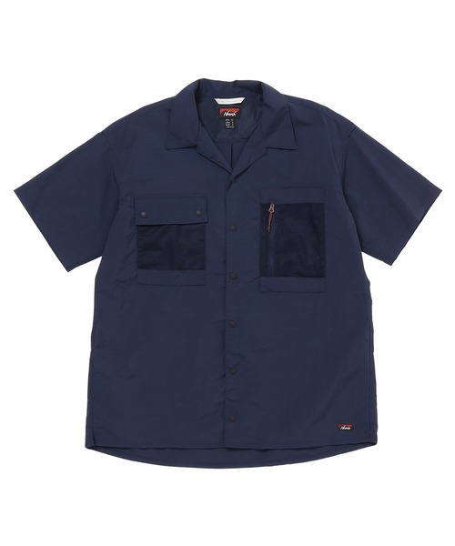 NANGA(ナンガ)の「【直営店限定】ナイロンタッサー オープンカラーシャツ/NYLON TUSSER OPEN COLLAR SHIRT(シャツ/ブラウス・メンズ・ブラック/ネイビー/カーキ・S/M/L/XL)」の3枚目の写真