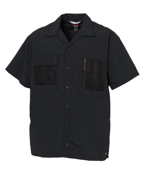 NANGA(ナンガ)の「【直営店限定】ナイロンタッサー オープンカラーシャツ/NYLON TUSSER OPEN COLLAR SHIRT(シャツ/ブラウス・メンズ・ブラック/ネイビー/カーキ・S/M/L/XL)」の7枚目の写真