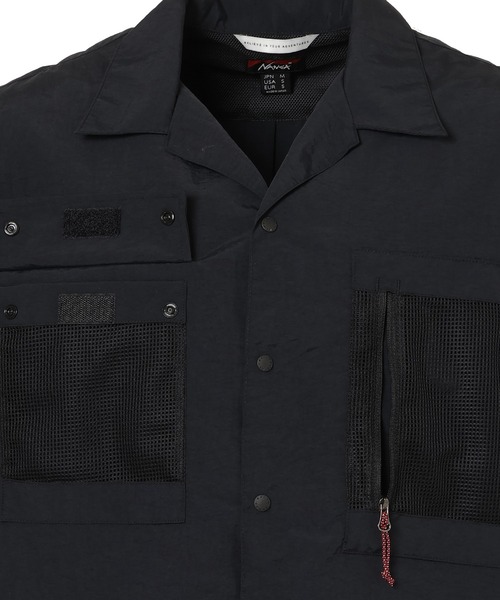 NANGA(ナンガ)の「【直営店限定】ナイロンタッサー オープンカラーシャツ/NYLON TUSSER OPEN COLLAR SHIRT(シャツ/ブラウス・メンズ・ブラック/ネイビー/カーキ・S/M/L/XL)」の11枚目の写真
