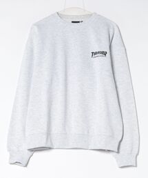 【THRASHER / スラッシャー】マークゴンザレスロゴ刺繍 裏起毛スウェットプルオーバー