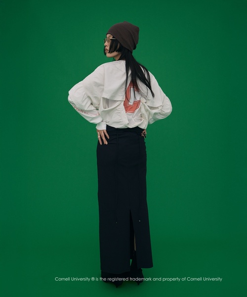 GOOD ROCK SPEED（グッドロックスピード）の「GOOD ROCK SPEED 別注 LONG Tシャツ（Tシャツ/カットソー・レディース・アイボリー・FREE）」の3枚目の写真