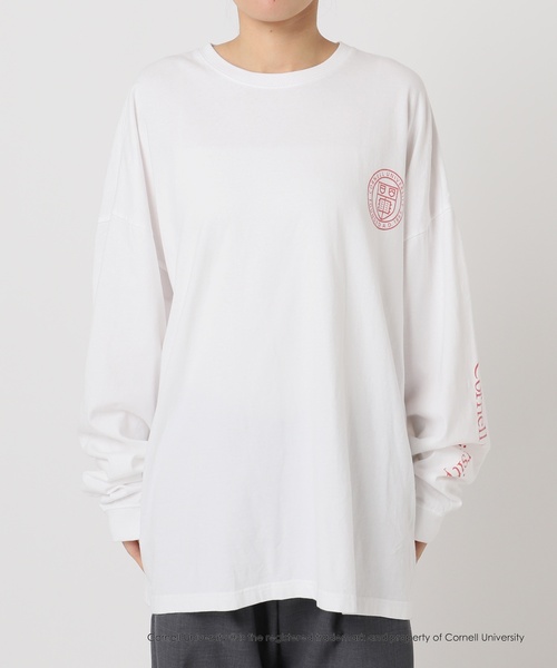 GOOD ROCK SPEED（グッドロックスピード）の「GOOD ROCK SPEED 別注 LONG Tシャツ（Tシャツ/カットソー・レディース・アイボリー・FREE）」の14枚目の写真