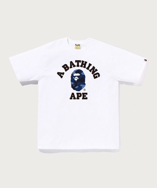COLOR CAMO COLLEGE TEE（Tシャツ/カットソー）｜A BATHING APE（ア