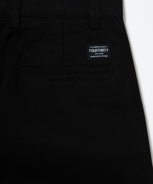 430（フォーサーティ）の「mp15286-DLS-S CHINO チノパンツ(26-091)（チノパンツ・メンズ・ブラック/ブラウン/ベージュ/グレー・1/2/3/0）」の11枚目の写真