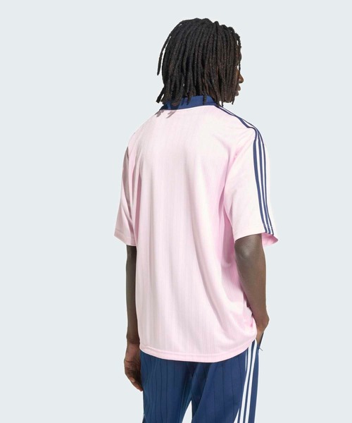 adidas(アディダス)の「COLLARED GOALIE / アディダスオリジナルス adidas Originals(Tシャツ/カットソー・メンズ・ピンク・XX-LARGE/XX-SMALL/LARGE/MEDIUM/SMALL/X-LARGE/X-SMALL)」の2枚目の写真