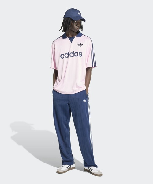 adidas(アディダス)の「COLLARED GOALIE / アディダスオリジナルス adidas Originals(Tシャツ/カットソー・メンズ・ピンク・XX-LARGE/XX-SMALL/LARGE/MEDIUM/SMALL/X-LARGE/X-SMALL)」の5枚目の写真