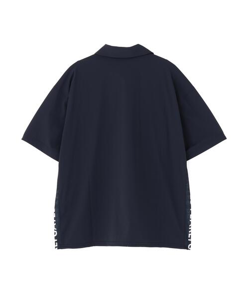 PEARLY GATES(パーリーゲイツ)の「【PEARLY GATES】ナイロンアクティブストレッチ×KAZEメッシュ半袖ポロシャツ(ポロシャツ・レディース・ネイビー・SMALL)」の13枚目の写真