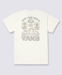 VANS（バンズ）の「ウィメンズ CONNECT Tシャツ / CONNECT SS TEE marshmallow VN000GRNFS81（Tシャツ/カットソー）」