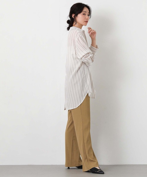 Gready Brilliant(グレディブリリアン)の「多機能セミフレア(その他パンツ・レディース・ブラック/キャメル・36/38)」の4枚目の写真