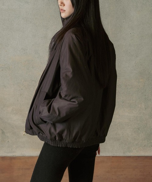 Barbour(バブアー)の「『別注』Barbour / URBAN RESEARCH SHORT JACKET(ダウンジャケット/コート・レディース・ベージュ/ダークブラウン・FREE)」の16枚目の写真