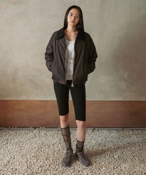 Barbour(バブアー)の「『別注』Barbour / URBAN RESEARCH SHORT JACKET(ダウンジャケット/コート・レディース・ベージュ/ダークブラウン・FREE)」の19枚目の写真