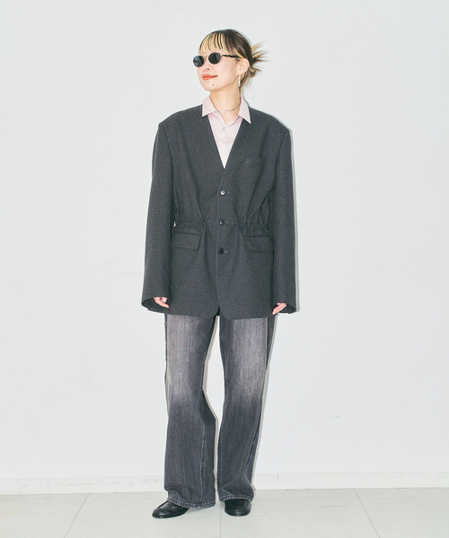 CITYSHOP(シティーショップ)の「SHINE COLOR シャツ(シャツ/ブラウス・レディース・ホワイト/ピンク/ブルー系その他・FREE)」の8枚目の写真
