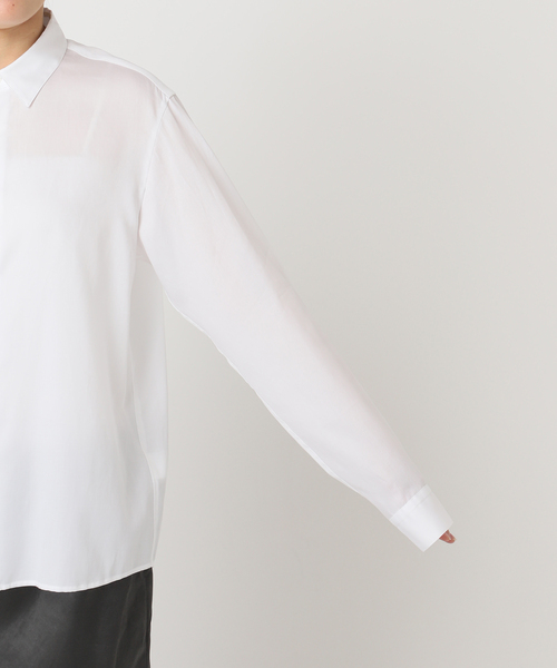 CITYSHOP(シティーショップ)の「SHINE COLOR シャツ(シャツ/ブラウス・レディース・ホワイト/ピンク/ブルー系その他・FREE)」の13枚目の写真