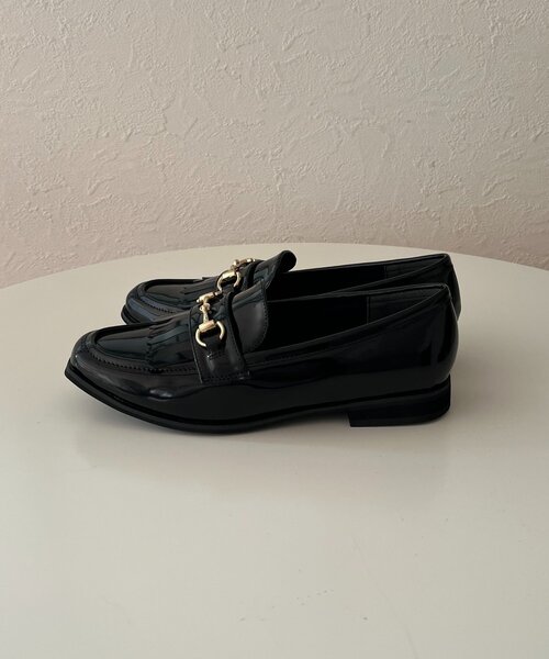 prose verse(プロズヴェール)の「フリンジビットローファー(ローファー・レディース・ブラック・X-LARGE/LARGE/MEDIUM/SMALL)」の5枚目の写真