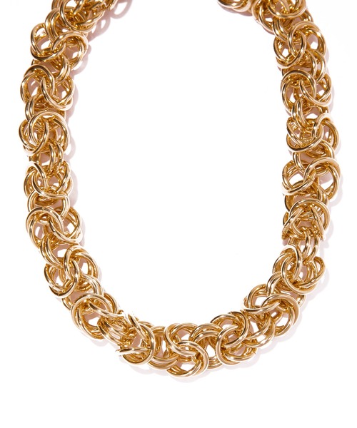 IRIS47(イリスフォーセブン)の「【IRIS 47】filigree necklace/フィリグリー ネックレス ボリューム チェーン(ネックレス・レディース・シルバー/ゴールド・FREE)」の6枚目の写真