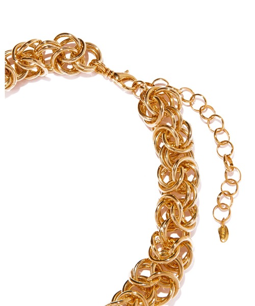 IRIS47(イリスフォーセブン)の「【IRIS 47】filigree necklace/フィリグリー ネックレス ボリューム チェーン(ネックレス・レディース・シルバー/ゴールド・FREE)」の8枚目の写真