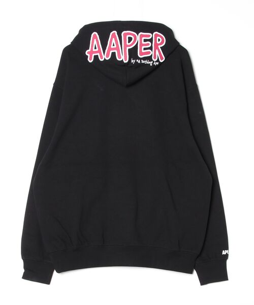 AAPE BY A BATHING APE(エーエイプバイアベイシングエイプ)の「AAPER PULLOVER HOODIE(パーカー・メンズ・ブラック/ライトパープル/ダークグリーン・MEDIUM/SMALL/LARGE/X-LARGE)」の18枚目の写真