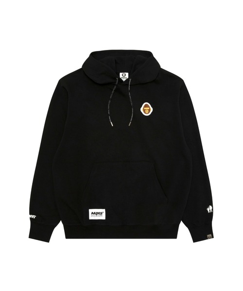 AAPE BY A BATHING APE(エーエイプバイアベイシングエイプ)の「AAPER PULLOVER HOODIE(パーカー・メンズ・ブラック/ライトパープル/ダークグリーン・MEDIUM/SMALL/LARGE/X-LARGE)」の2枚目の写真
