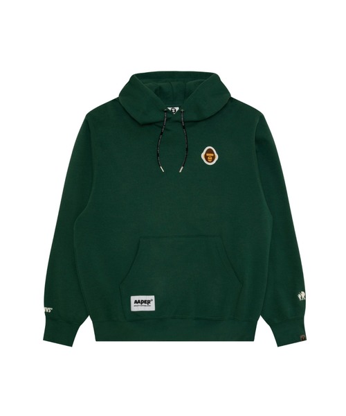 AAPE BY A BATHING APE(エーエイプバイアベイシングエイプ)の「AAPER PULLOVER HOODIE(パーカー・メンズ・ブラック/ライトパープル/ダークグリーン・MEDIUM/SMALL/LARGE/X-LARGE)」の3枚目の写真