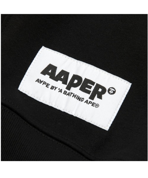 AAPE BY A BATHING APE(エーエイプバイアベイシングエイプ)の「AAPER PULLOVER HOODIE(パーカー・メンズ・ブラック/ライトパープル/ダークグリーン・MEDIUM/SMALL/LARGE/X-LARGE)」の6枚目の写真