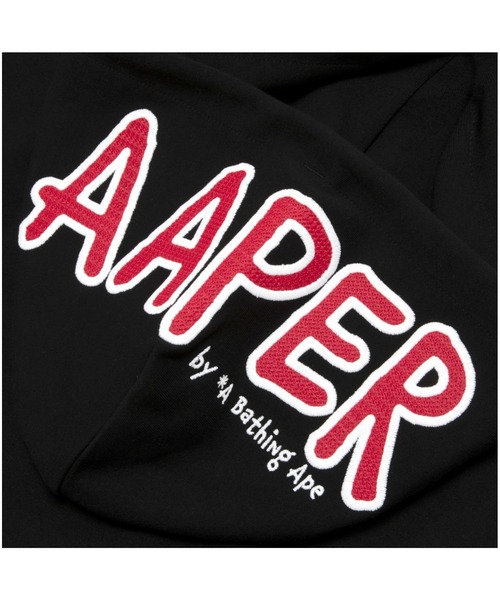 AAPE BY A BATHING APE(エーエイプバイアベイシングエイプ)の「AAPER PULLOVER HOODIE(パーカー・メンズ・ブラック/ライトパープル/ダークグリーン・MEDIUM/SMALL/LARGE/X-LARGE)」の7枚目の写真