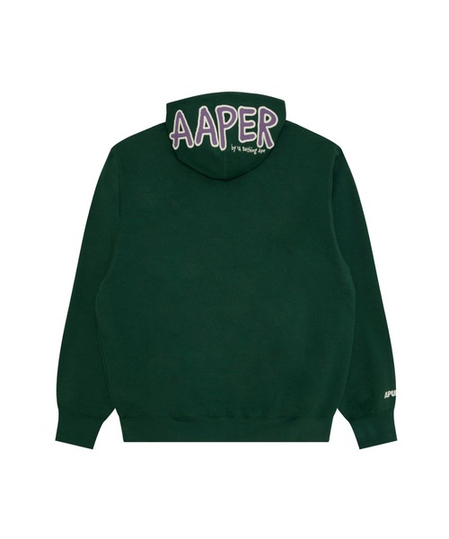 AAPE BY A BATHING APE(エーエイプバイアベイシングエイプ)の「AAPER PULLOVER HOODIE(パーカー・メンズ・ブラック/ライトパープル/ダークグリーン・MEDIUM/SMALL/LARGE/X-LARGE)」の8枚目の写真