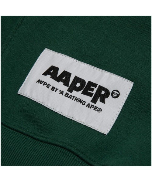 AAPE BY A BATHING APE(エーエイプバイアベイシングエイプ)の「AAPER PULLOVER HOODIE(パーカー・メンズ・ブラック/ライトパープル/ダークグリーン・MEDIUM/SMALL/LARGE/X-LARGE)」の10枚目の写真