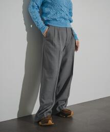 cwtch 2TUCK WOOL SLACKS