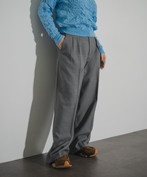 THE GOODLAND MARKET | cwtch 2TUCK WOOL SLACKS(その他パンツ)